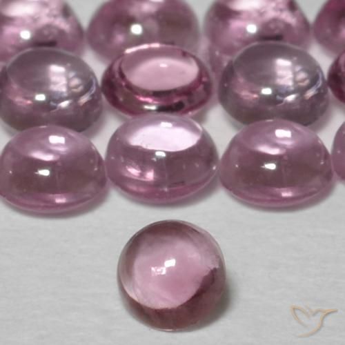 0.12ct Naturale Rosa medio Zaffiro, Rotondo, Trasparente