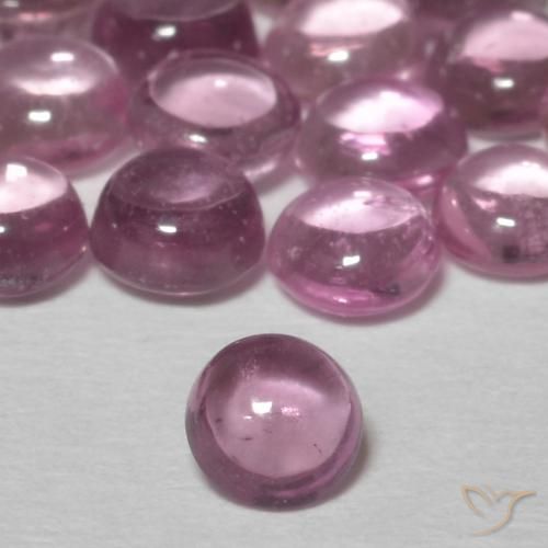 0.28ct Naturale Viola chiaro Zaffiro, Rotondo, Trasparente