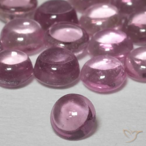 Zaffiro Viola chiaro naturale da 0.28 ct, Rotondo, Trasparente