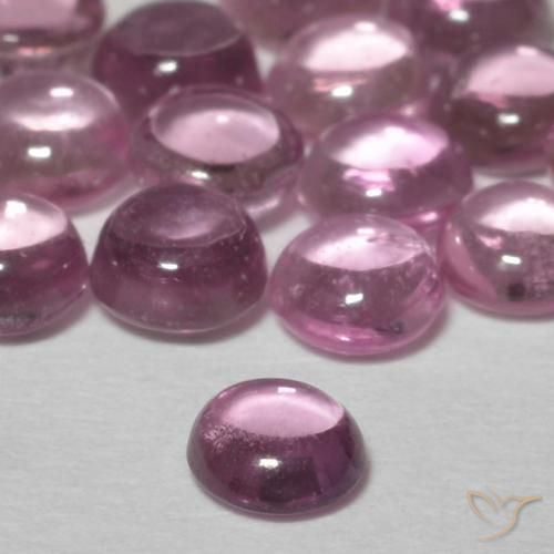 Zaffiro Viola chiaro naturale da 0.28 ct, Rotondo, Trasparente