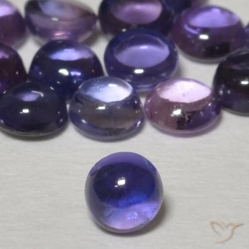 0.26ct Naturale Rosa Viola Zaffiro, Rotondo, Trasparente