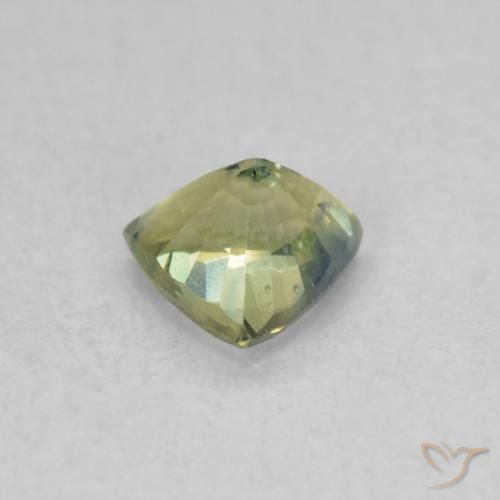 Zaffiro Multicolore naturale da 0.54 ct, Taglio trillion, VS