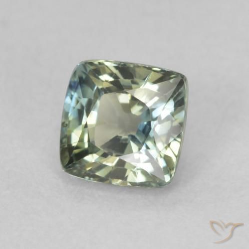Zaffiro Multicolore naturale da 0.75 ct, Cuscino, VVS-VS