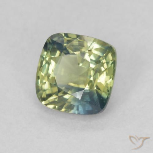 Zaffiro Multicolore naturale da 0.55 ct, Cuscino, VS