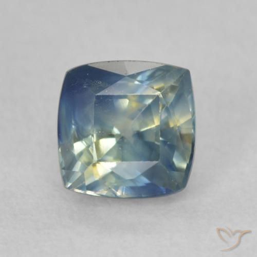 Zaffiro Multicolore naturale da 0.74 ct, Cuscino, VS