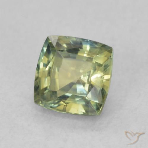 Zaffiro Multicolore naturale da 0.76 ct, Cuscino, VS
