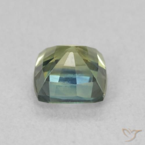 Zaffiro Multicolore naturale da 0.76 ct, Cuscino, VS