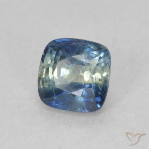 Zaffiro Multicolore naturale da 0.81 ct, Cuscino, VS