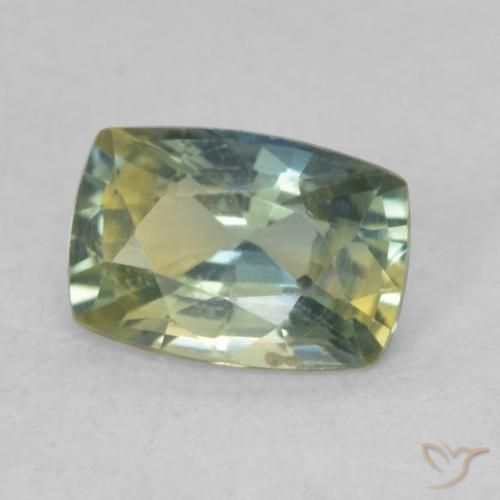 Zaffiro Multicolore naturale da 0.88 ct, Cuscino, VVS-VS