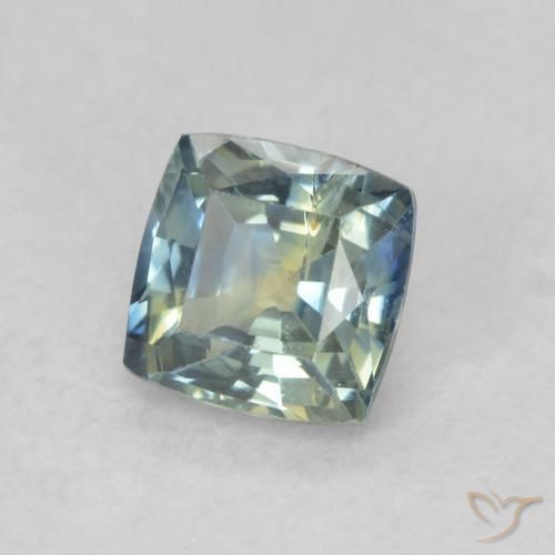 Zaffiro Multicolore naturale da 0.66 ct, Cuscino, VS-SI
