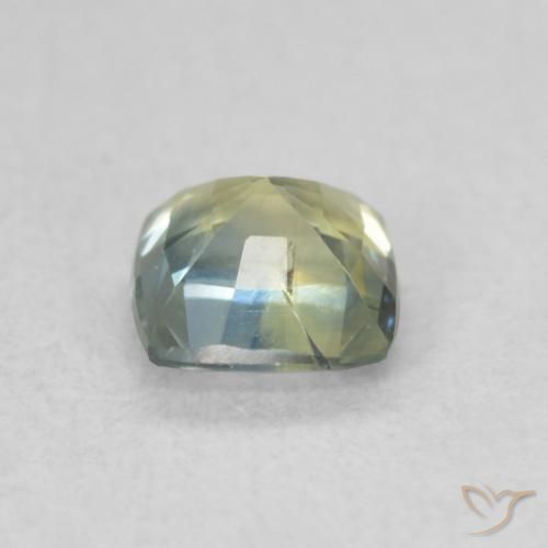 Zaffiro Multicolore naturale da 0.66 ct, Cuscino, VS-SI