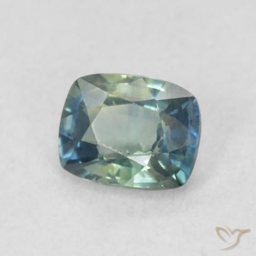 Zaffiro Multicolore naturale da 0.58 ct, Cuscino, VS