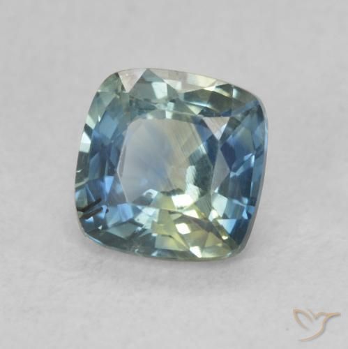 Zaffiro Multicolore naturale da 0.82 ct, Cuscino, VS
