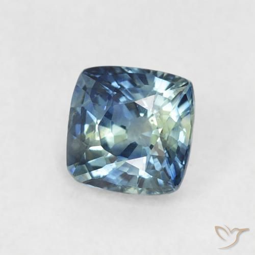 Zaffiro Blu naturale da 0.46 ct, Cuscino, VS