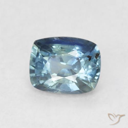 Zaffiro Blu scuro naturale da 0.74 ct, Cuscino, VS