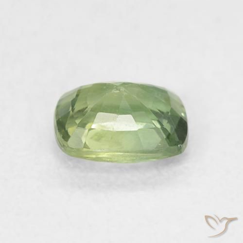 Zaffiro Verde foresta naturale da 0.67 ct, Cuscino, VS