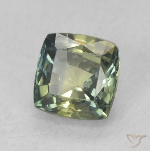Zaffiro Multicolore naturale da 0.95 ct, Cuscino, VVS