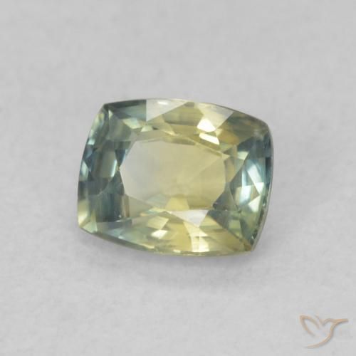 Zaffiro Multicolore naturale da 0.61 ct, Cuscino, VVS