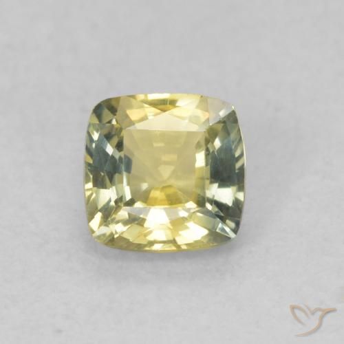 0.56ct Naturale Multicolore Zaffiro, Cuscino, VVS