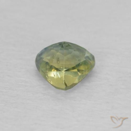 Zaffiro Multicolore naturale da 0.43 ct, Taglio trillion, VVS-VS