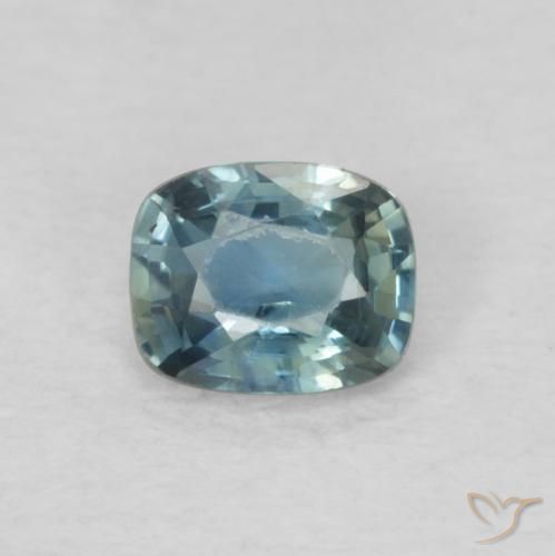 0.49ct Naturale Multicolore Zaffiro, Cuscino, VVS-VS