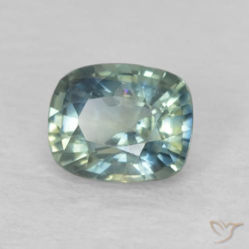 Zaffiro Multicolore naturale da 0.76 ct, Cuscino, VS-SI