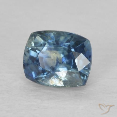 Zaffiro Blu naturale da 0.86 ct, Cuscino, VS-SI