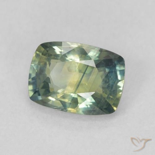 Zaffiro Multicolore naturale da 0.77 ct, Cuscino, VS