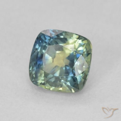Zaffiro Multicolore naturale da 0.87 ct, Cuscino, VS