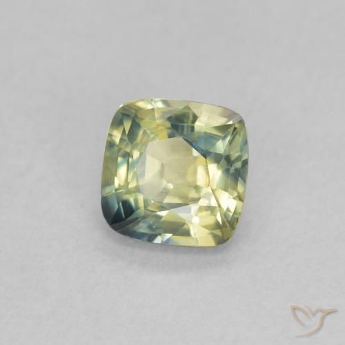 Zaffiro Multicolore naturale da 0.47 ct, Cuscino, VS
