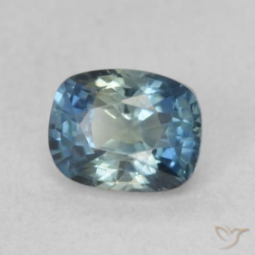 Zaffiro Multicolore naturale da 0.64 ct, Cuscino, VVS