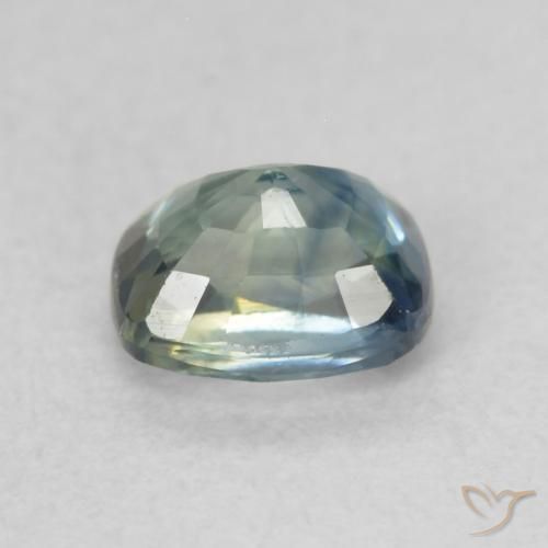 Zaffiro Multicolore naturale da 0.64 ct, Cuscino, VVS