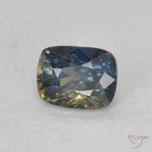 Zaffiro Multicolore naturale da 0.47 ct, Cuscino, VVS