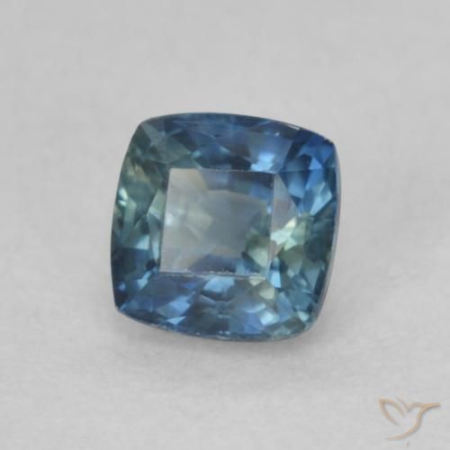 Zaffiro Multicolore naturale da 0.54 ct, Cuscino, VVS-VS