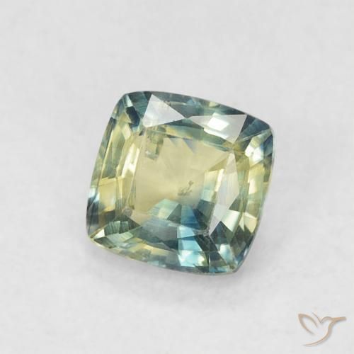 Zaffiro Multicolore naturale da 0.59 ct, Cuscino, VS