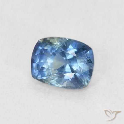 Zaffiro Blu naturale da 0.35 ct, Cuscino, VS