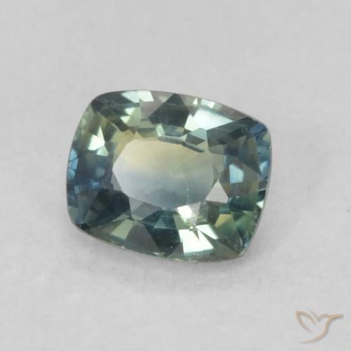 Zaffiro Multicolore naturale da 0.70 ct, Cuscino, VVS-VS