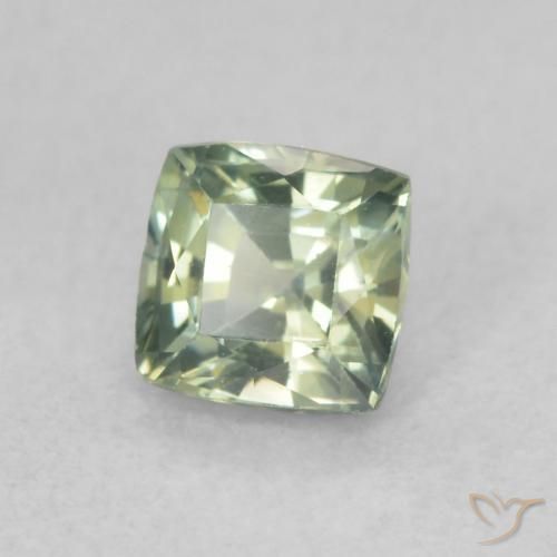 Zaffiro Multicolore naturale da 0.66 ct, Quadrato, VVS-VS