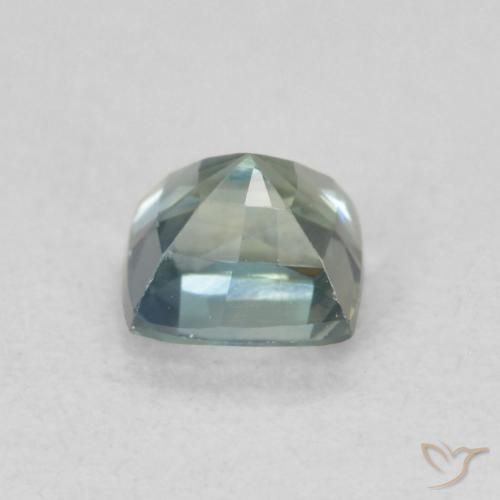 Zaffiro Multicolore naturale da 0.66 ct, Quadrato, VVS-VS
