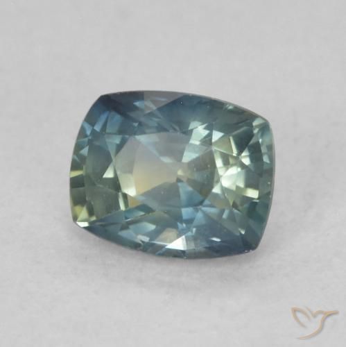 Zaffiro Multicolore naturale da 0.79 ct, Cuscino, VVS-VS