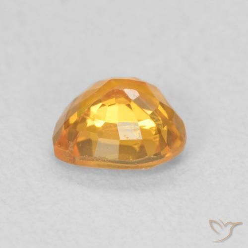 Zaffiro Oro naturale da 0.44 ct, Cuore, VS