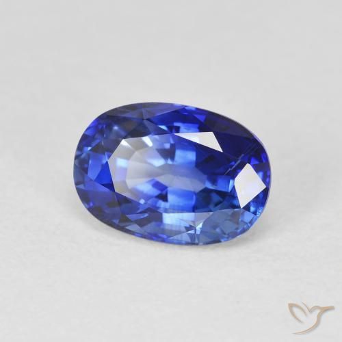Zaffiro Blu reale naturale da 2.20 ct, Ovale, VS