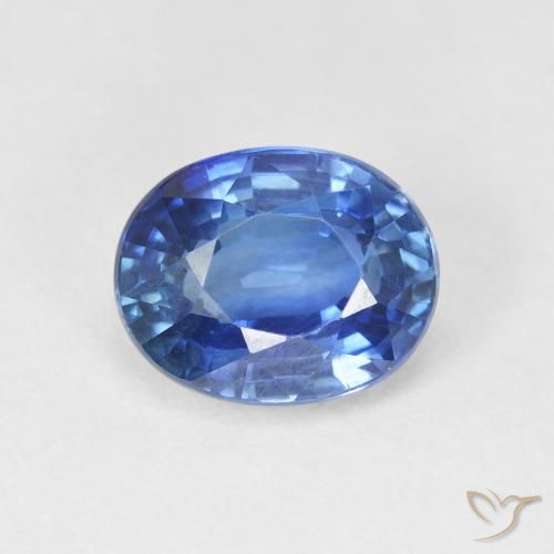 3.51ct Naturale Blu fiordaliso Zaffiro, Ovale, VVS-VS