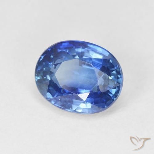 Zaffiro Blu fiordaliso naturale da 3.51 ct, Ovale, VVS-VS