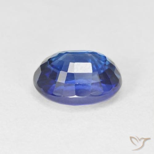 Zaffiro Blu fiordaliso naturale da 3.51 ct, Ovale, VVS-VS