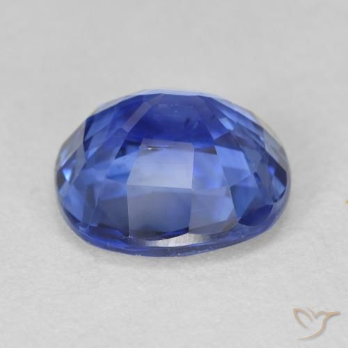 Zaffiro Blu scuro medio naturale da 3.23 ct, Cuscino, VVS-VS