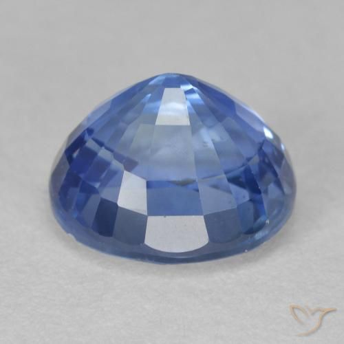 Zaffiro Blu navy medio naturale da 2.95 ct, Ovale, VS
