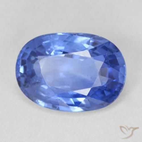 Zaffiro Blu navy medio naturale da 4.46 ct, Ovale, VVS-VS