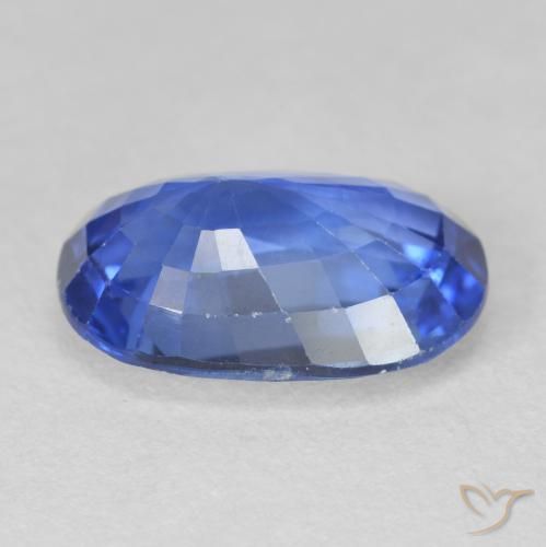 Zaffiro Blu navy medio naturale da 4.46 ct, Ovale, VVS-VS