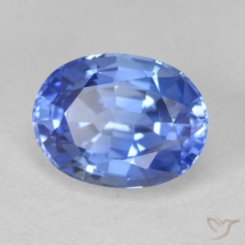 2.16ct Naturale Blu navy medio Zaffiro, Ovale, VS